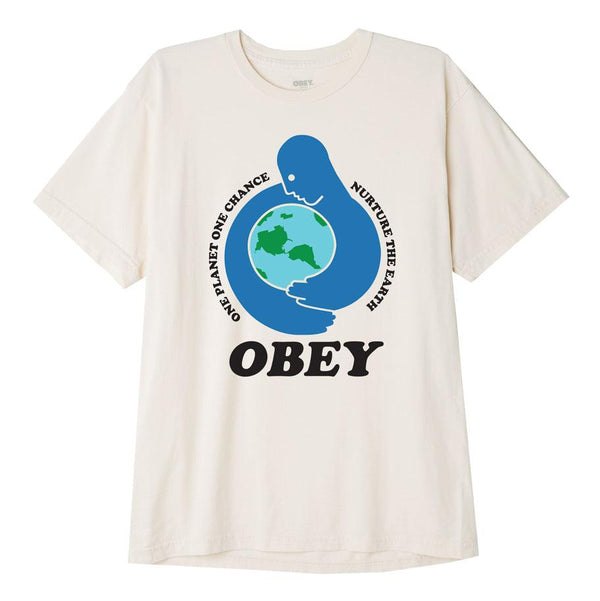 T-shirts - Obey - Nurture Tee // Pigment Sago - Stoemp