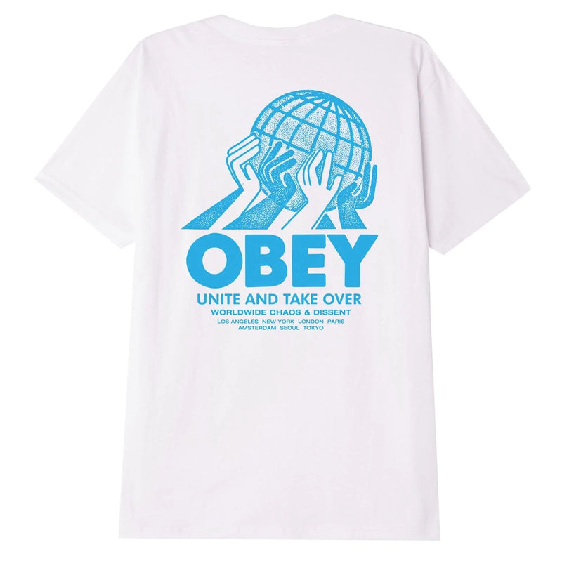 T-shirts - Obey - Unite Tee // White - Stoemp