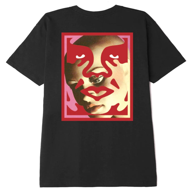T-shirts - Obey - Double Face Tee // Black - Stoemp