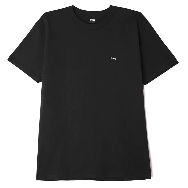 T-shirts - Obey - Double Face Tee // Black - Stoemp