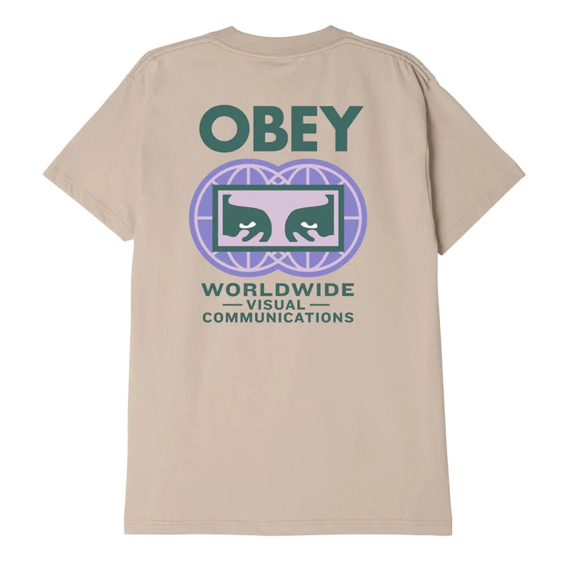T-shirts - Obey - WVC Tee // Sand - Stoemp