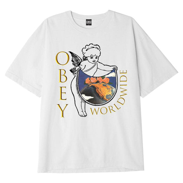 T-shirts - Obey - Seraphim Tee // White - Stoemp