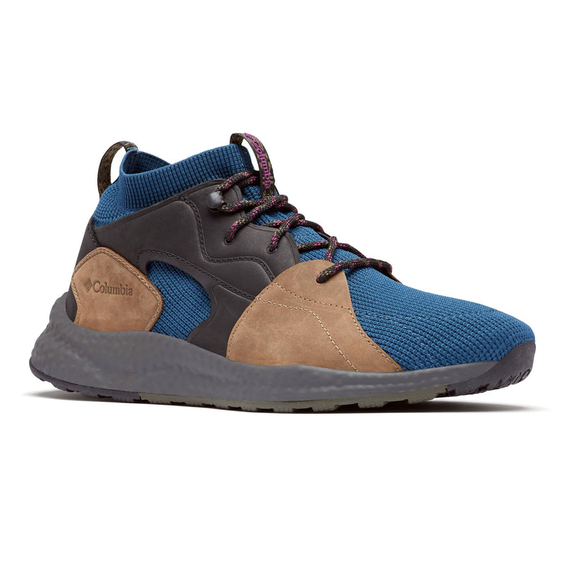 Rosy Brown SH/FT Outdry Mid // Petrol Blue Sneakers Columbia