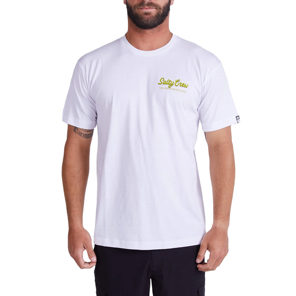 T-shirts - Salty Crew - Largemouth Premium SS Tee // White - Stoemp