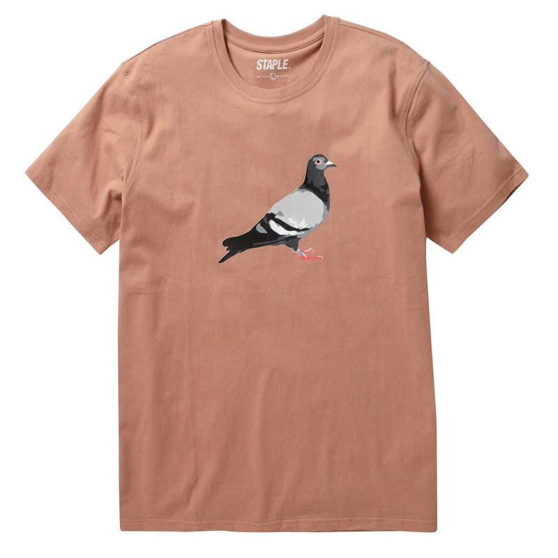 T-shirts - Staple - Pigeon Logo Tee  // Clay - Stoemp