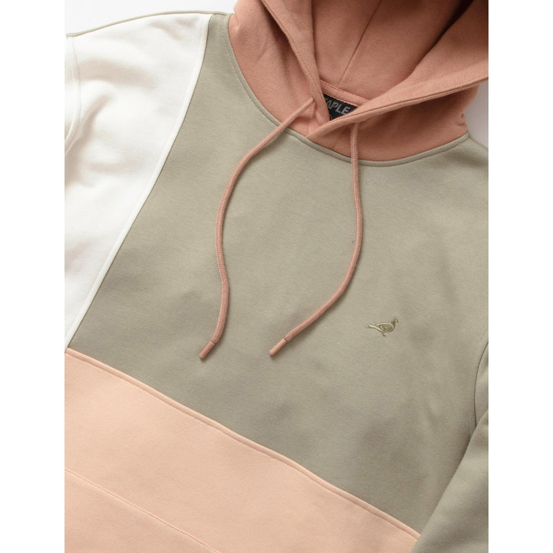 Sweats à capuche - Staple - Logan Pieced Hoodie // Sage - Stoemp