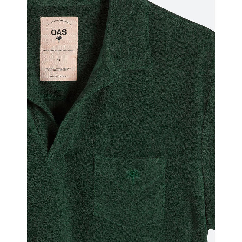 Polos - Oas - Polo Terry Shirt // Solid Green - Stoemp
