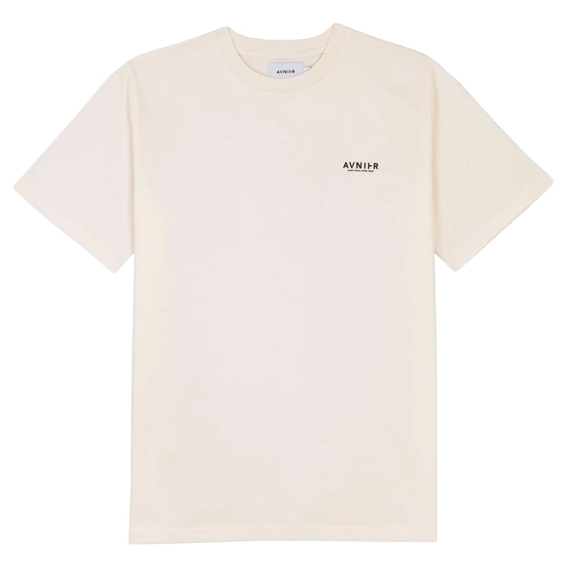 T-shirts - Avnier - Source Vertical V2 T-shirt // Off White - Stoemp