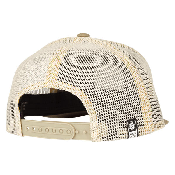 Casquettes & hats - Salty Crew - Outer Banks Retro Trucker // Wheat - Stoemp