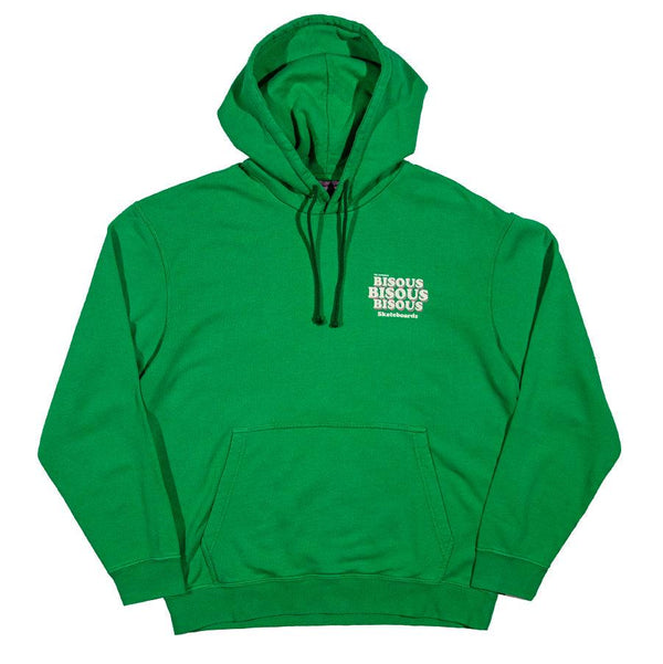 Sweats à capuche - Bisous Skateboards - Grease Hoodie // Green - Stoemp