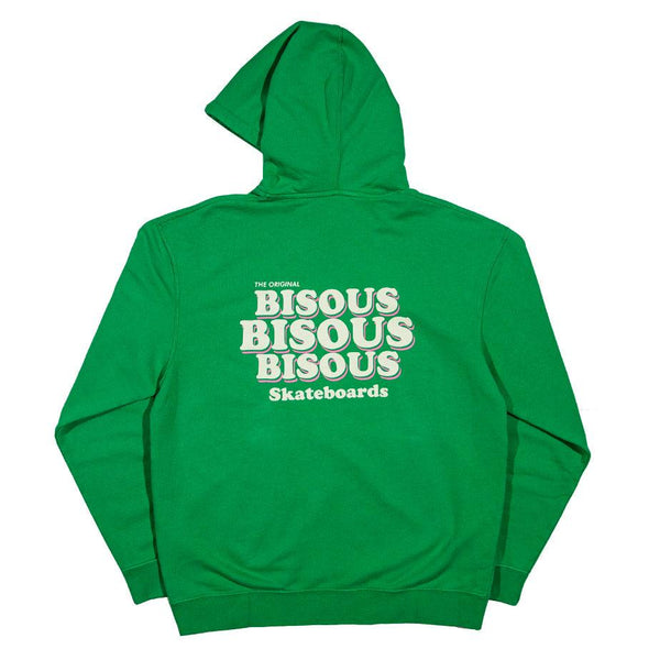 Sweats à capuche - Bisous Skateboards - Grease Hoodie // Green - Stoemp