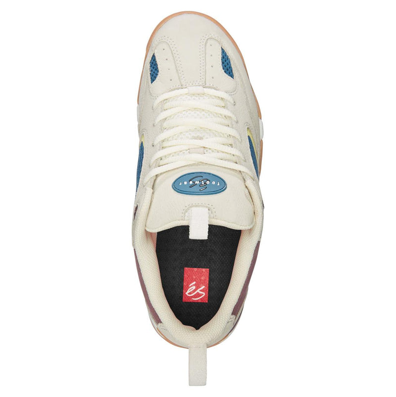 Sneakers - Es - Quattro Plus // White/Blue/Gum - Stoemp