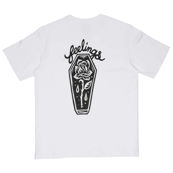 T-shirts - And Feelings - Coffin SS Tee // White - Stoemp