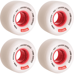 Tomato Bruiser Cruiser Wheel // White/ Red // 88a // 55mm Roues Globe