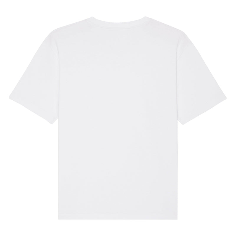 T-shirts - Organic Monkey - Red Hot Relax Tee // White - Stoemp