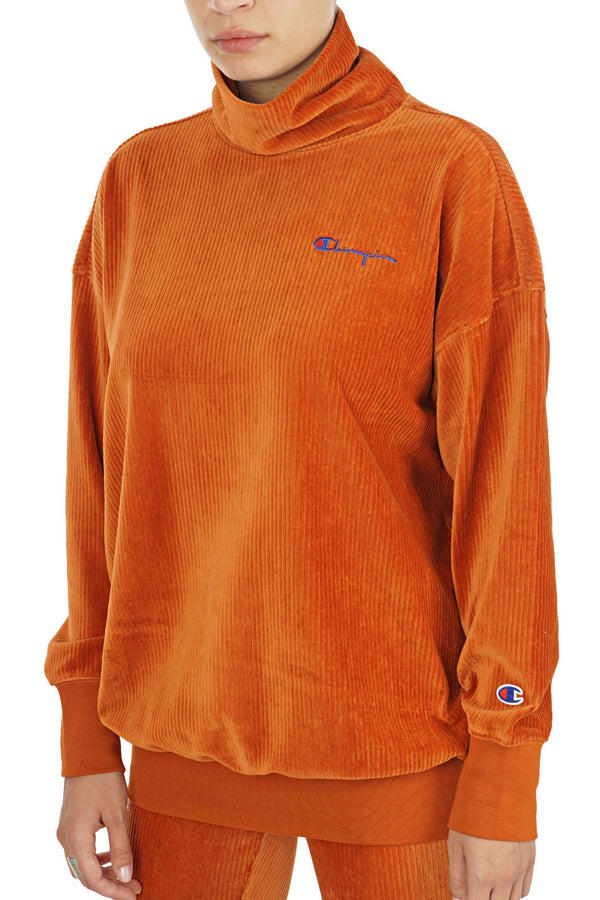 Chocolate 112247 High Neck Sweatshirt // BBO Sweats sans capuche Champion Reverse Weave