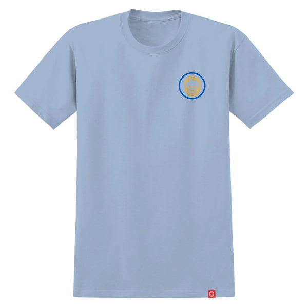 T-shirts - Spitfire - Classic Swirl Overlay SS T-Shirt // Light Blue - Stoemp