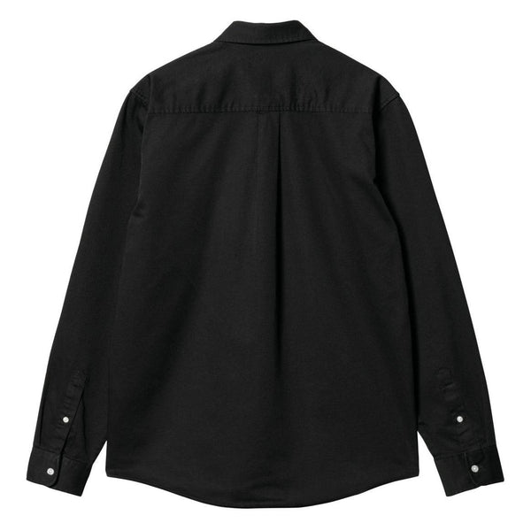 Chemises - Carhartt WIP - L/S Madison Shirt // Black/Wax - Stoemp