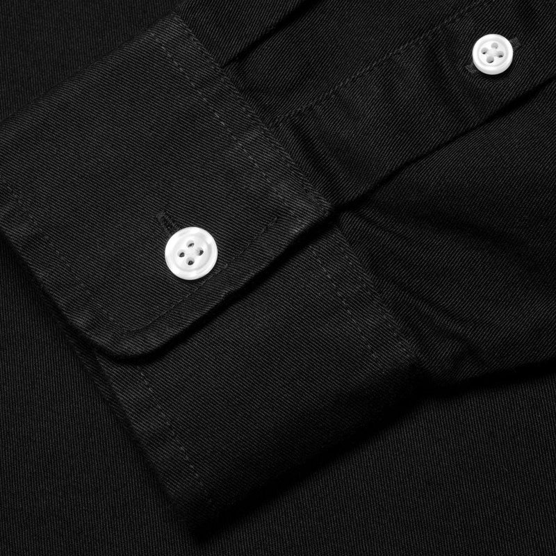 Chemises - Carhartt WIP - L/S Madison Shirt // Black/Wax - Stoemp