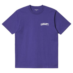 T-shirts - Carhartt WIP - SS University Script T-shirt // Razzmic/White - Stoemp