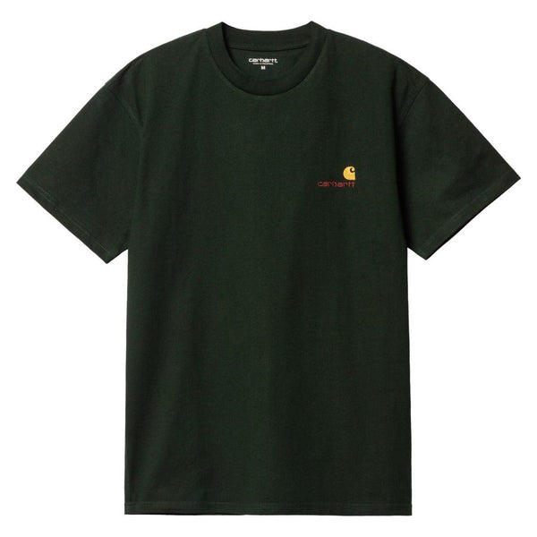 T-shirts - Carhartt WIP - SS American Script T-Shirt // Dark Cedar - Stoemp