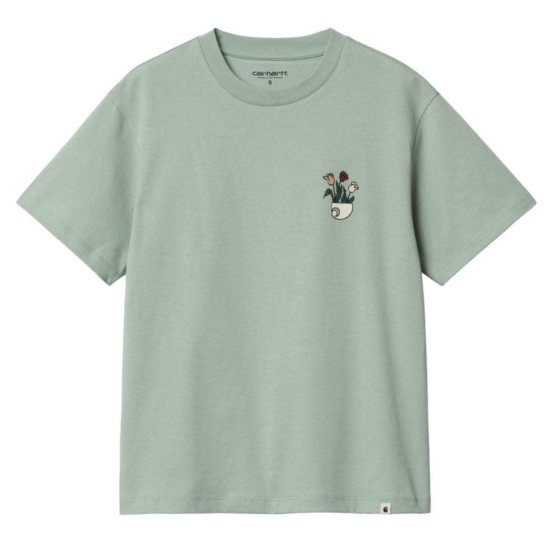 T-shirts - Carhartt WIP - W' SS Planter T-shirt // Misty Sage - Stoemp