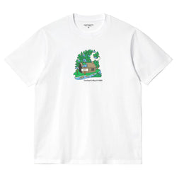 T-shirts - Carhartt WIP - SS Cabin T-shirt // White - Stoemp