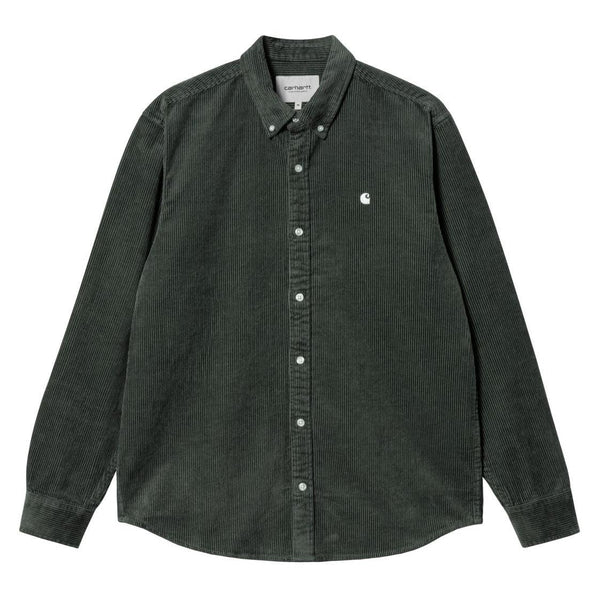 Chemises - Carhartt WIP - LS Madison Cord Shirt // Boxwood/Wax - Stoemp