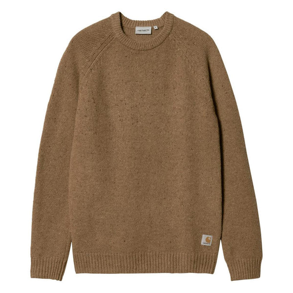Pulls - Carhartt WIP - Anglistic Sweater // Speckled Jasper - Stoemp