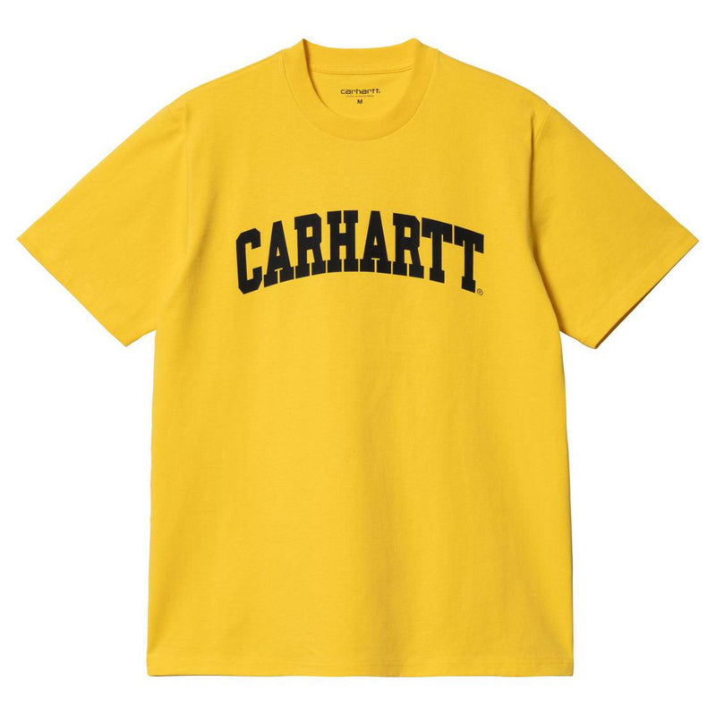 T-shirts - Carhartt WIP - SS University T-shirt // Buttercup/Black - Stoemp