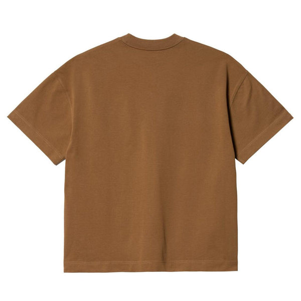 T-shirts - Carhartt WIP - SS Link Script T-shirt // Hamilton Brown/Black - Stoemp