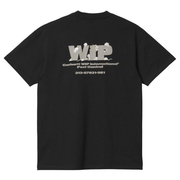 T-shirts - Carhartt WIP - SS Pest Control T-shirt // Black - Stoemp
