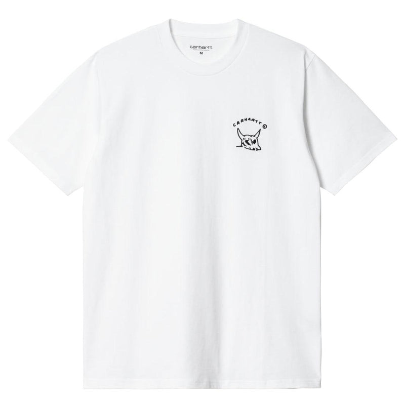 T-shirts - Carhartt WIP - SS New Frontier T-shirt // White - Stoemp