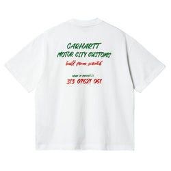 T-shirts - Carhartt WIP - SS Built From Scratch T-shirt // White - Stoemp