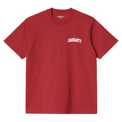 T-shirts - Carhartt WIP - SS University Script T-shirt // Arcade/White - Stoemp