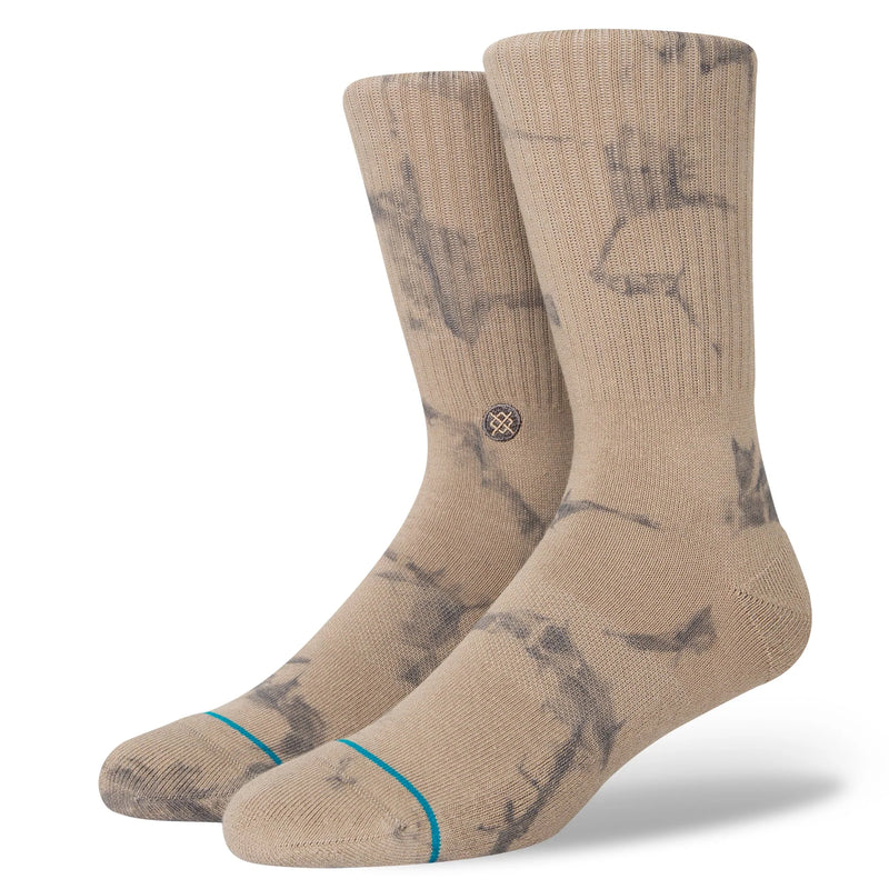 Chaussettes - Stance - Hue Crew Sock // Grey - Stoemp