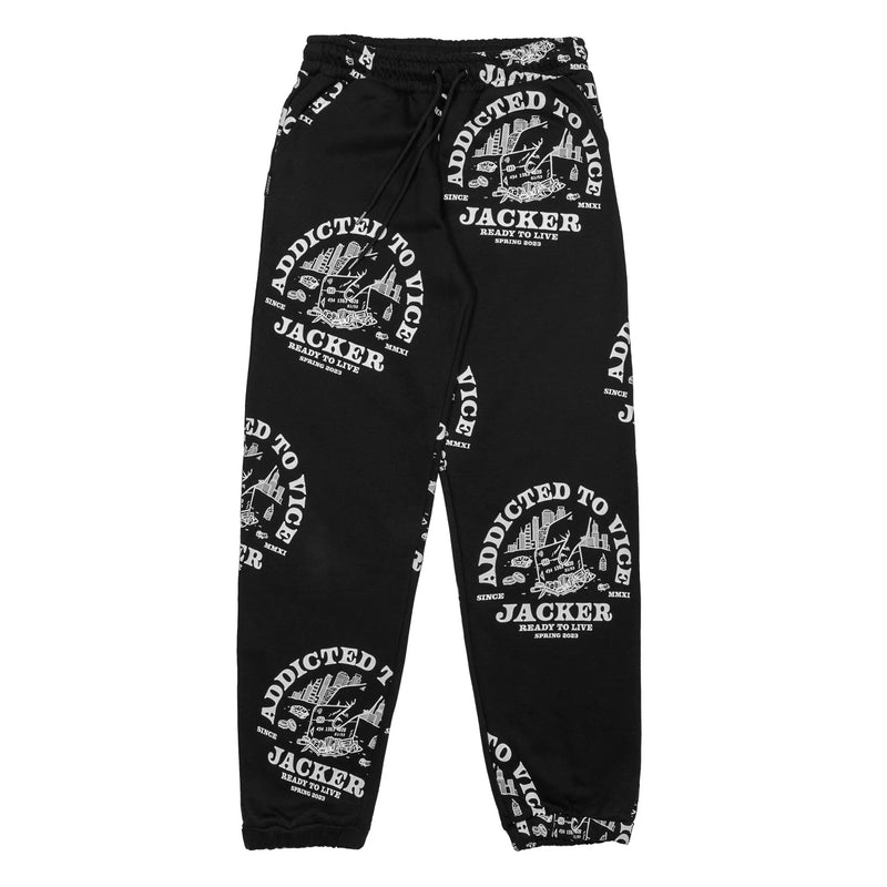 Pantalons - Jacker - Addicted Sweatpant // Black - Stoemp