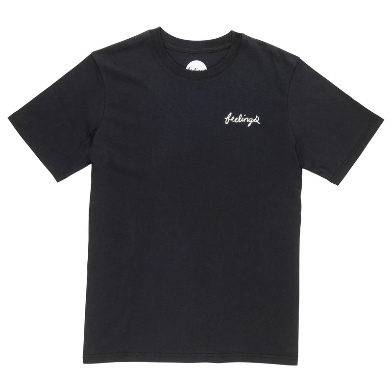 T-shirts - And Feelings - Rose SS T-shirt // Black - Stoemp