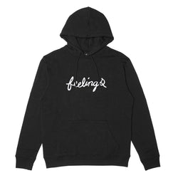 Sweats à capuche - And Feelings - Feelings Logo Hooded Sweatshirt // Black - Stoemp