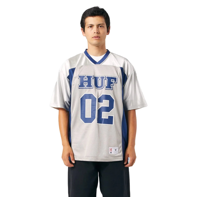 T-shirts - Huf - Anniversary Football Jersey // Silver - Stoemp