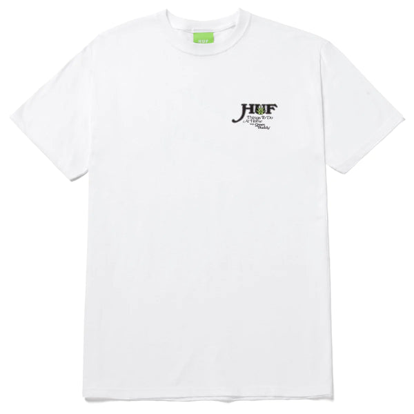 T-shirts - Huf - At Home SS Tee // White - Stoemp