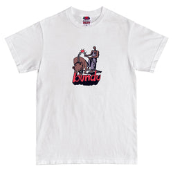 T-shirts - Bundu - Call This Freedom Tee // White/Red - Stoemp