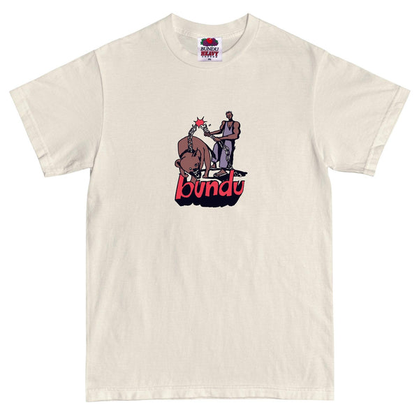T-shirts - Bundu - This Freedom Tee // Cream - Stoemp
