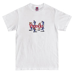 T-shirts - Bundu - Dog Eat Dag SS Tee // White - Stoemp