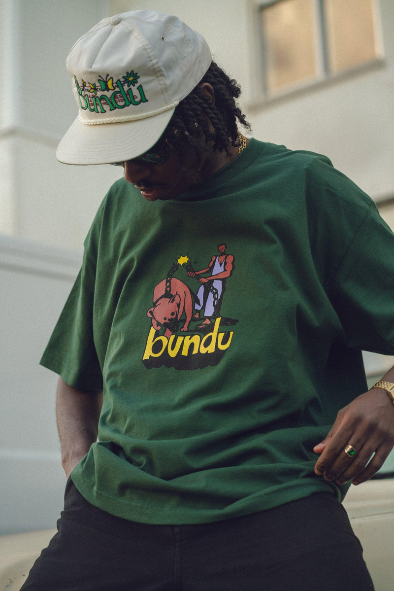 T-shirts - Bundu - This Freedom Tee // Bottle Green - Stoemp