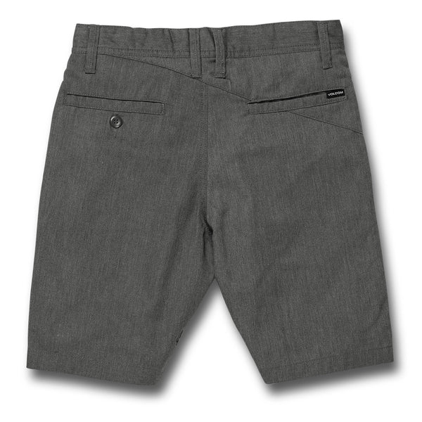 Shorts - Volcom - Frickin Chino Short Boys // Charcoal Heather - Stoemp