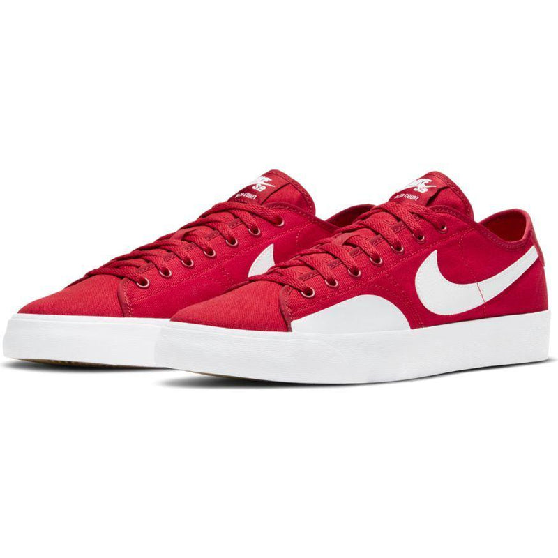 Sneakers - Nike SB - Nike SB Blazer Court // Gym Red/White-Gym Red-Gum Light Brown - Stoemp