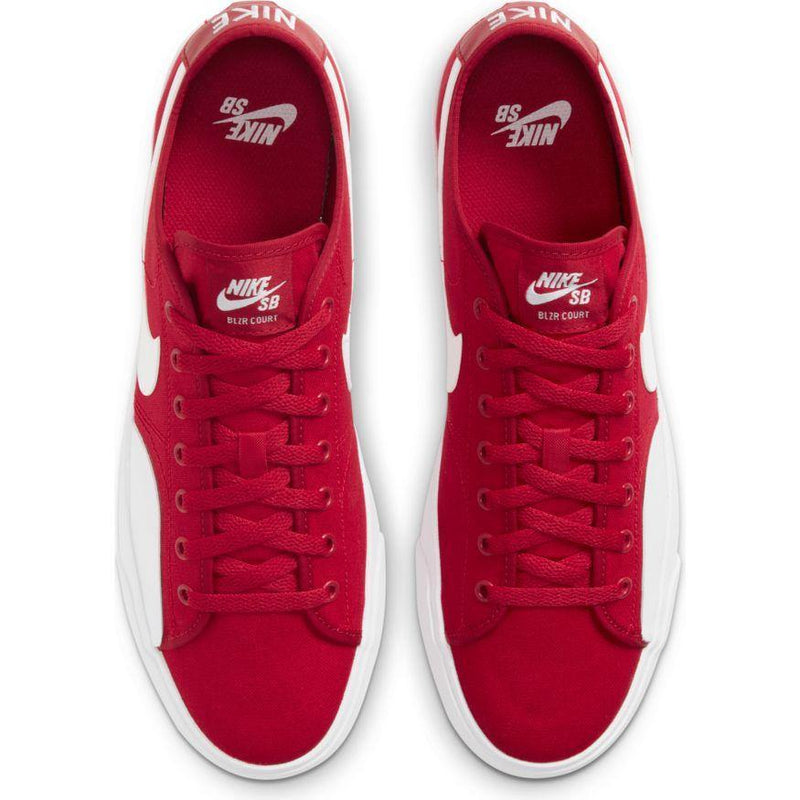 Sneakers - Nike SB - Nike SB Blazer Court // Gym Red/White-Gym Red-Gum Light Brown - Stoemp