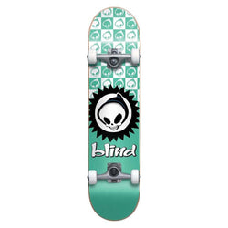 Skates complets - Blind - Checkered Reaper Youth FP Soft Wheels Complete // White // 7.375 - Stoemp