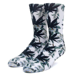 Chaussettes - Huf - Digital Plantlife Sock // White - Stoemp